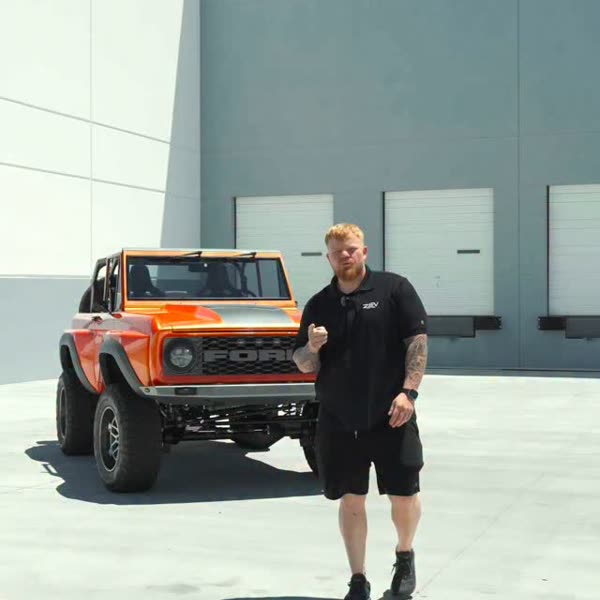One-of-one 1973 Bronco with a 612 horsepower Megazilla V8